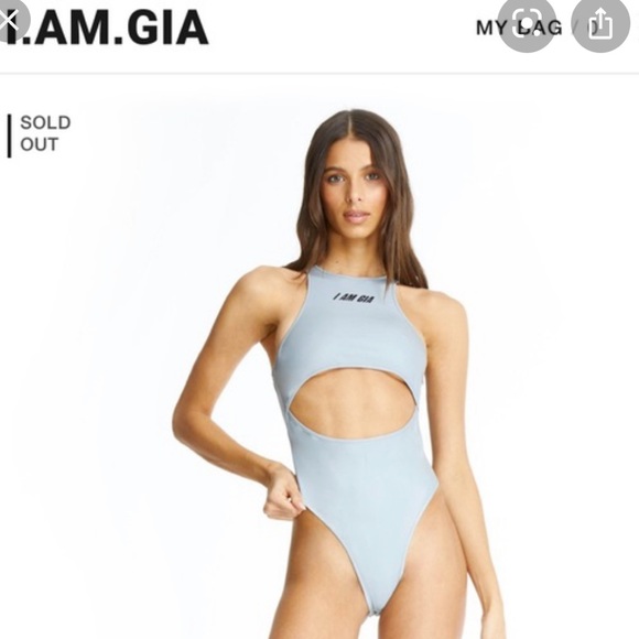 I.AM.GIA Tops - I.AM.GIA Reflective Bodysuit